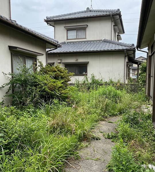 戸建ての庭 / 約30㎡ 除草前